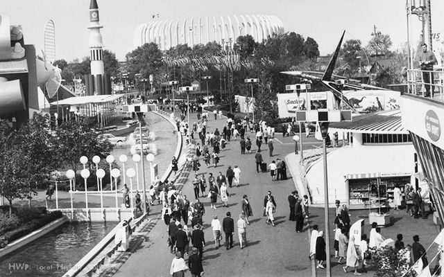 The World Fair, in Flushing, Queens, New York, in 1939.
