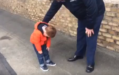 Seán Gavagan was just overcome after not having seen his Dad for so long. 