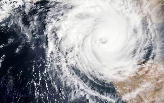 Image of a hurricane.