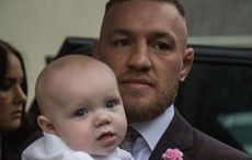 Conor McGregor and Dee Devlin share photos of new baby’s christening