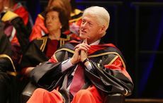 President Clinton advises Trump to learn lyrics to “Danny Boy”