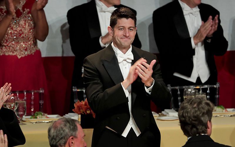 Paul Ryan managed to mock Trump and rip off JFK all in one speech