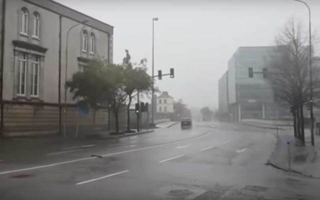 Storm Brian brings high winds and heavy rains to Ireland.