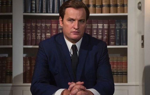 Jason Clarke as Ted Kennedy in the Chappaquiddick movie to be released in 2018. 