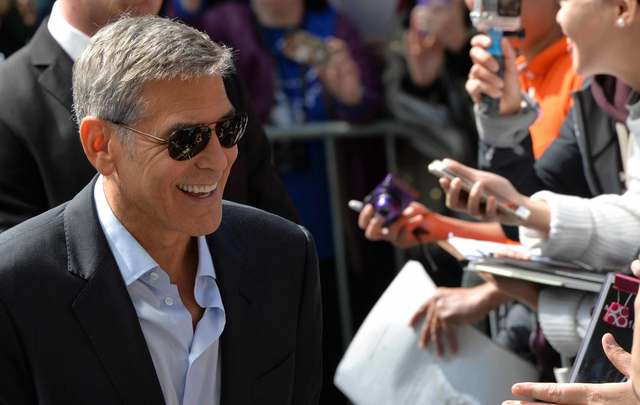 George Clooney has donated \$1 million to his own initiative to continue their work fighting against corruption and war crimes. 