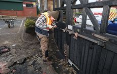 Gates of Belfast's main Catholic cemetery set alight