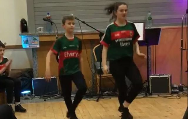 World champion Irish dancers Lisa Lavelle and Stephen Gallagher have become a viral hit for their self-choreographed Irish dance.