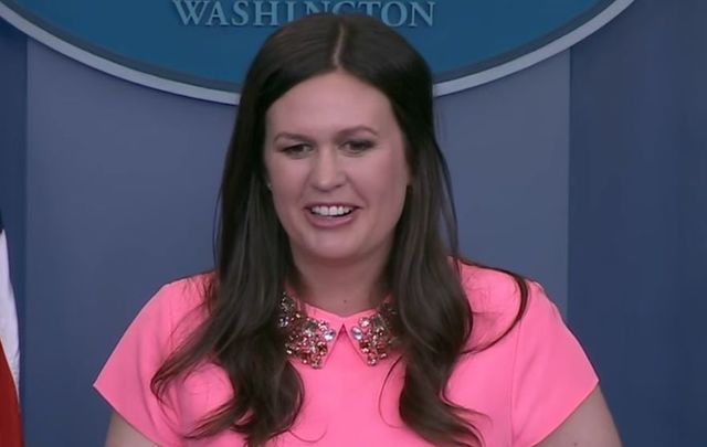 White House Press Secretary’s defense of General John Kelly did not go completely as desired as she names two Kennedys as president. 