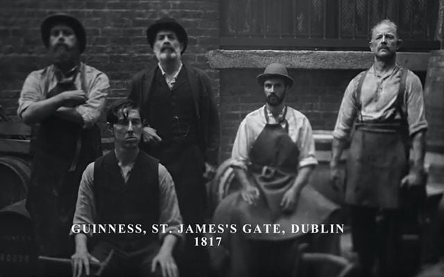 St. James\' Gate in 1817 - Celebrating the 200th anniversary of Guinness in America.