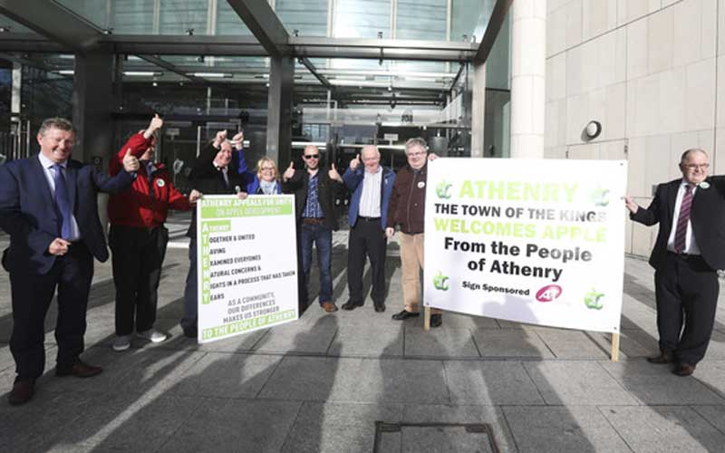 Irish leader learns Ireland may lose billion dollar Apple facility after extended planning objections