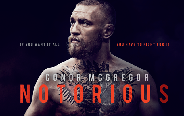 Promo poster for Conor McGregor: Notorious.