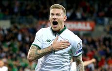 Soccer fans throw bottles at Irish player for not wearing poppy 
