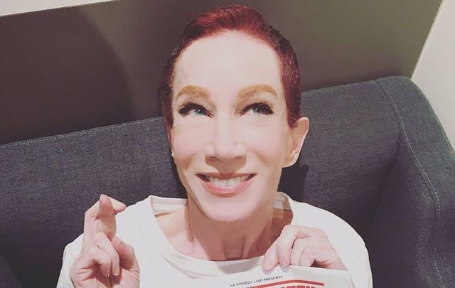 Kathy Griffin is currently touring the world with Laugh Your Head Off. 