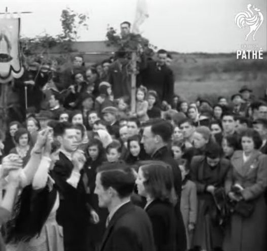 WATCH: Co Leitrim locals dance at the crossroads for St. Patrick's Day 1953
