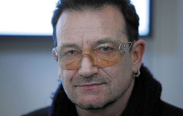 Bono, photographed at the World Economic Forum Annual Meeting, in 2011.