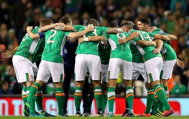 The Republic of Ireland soccer team.