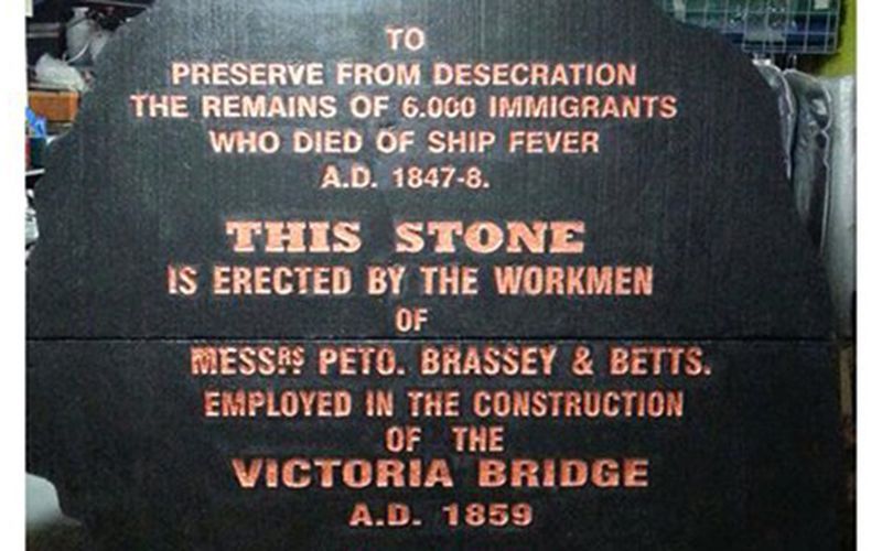 Archaeologists search Montreal construction site for mass grave of Irish famine victims