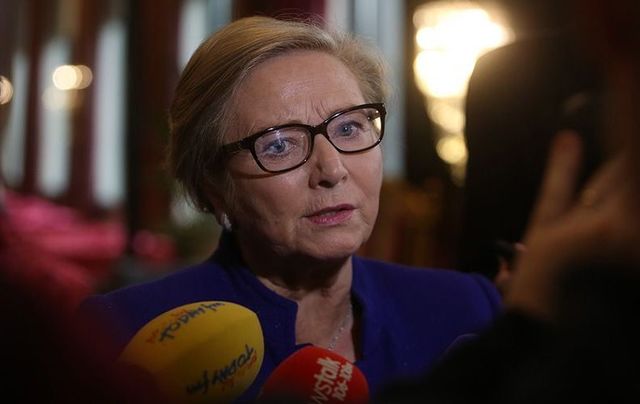 Ireland\'s Tanaiste (Deputy Prime Minister) France Fitzgerald.