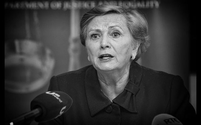 Under pressure: Former Minister for Justice, Ireland\'s Deputy Leader Frances Fitzgerald.