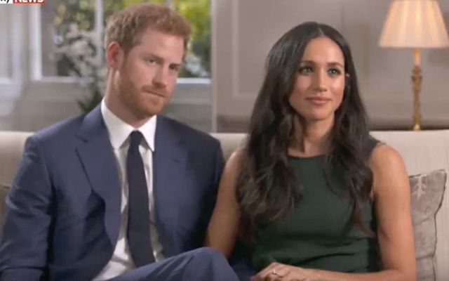 Prince Harry and Meghan Markle speak about their engagement.