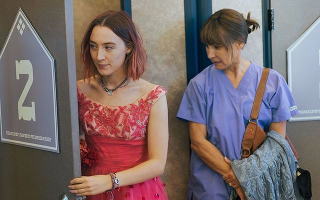 Saoirse Ronan and Laurie Metcalf in Lady Bird 