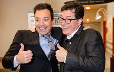 Jimmy Fallon fades fast as Colbert kicks ahead in battle of late night Irish American hosts 