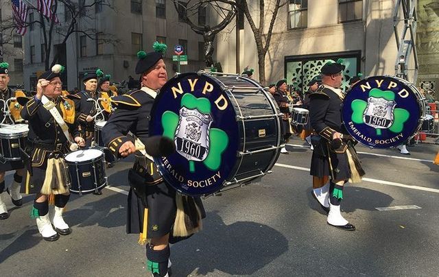 New York Saint Patrick\'s Day Parade.