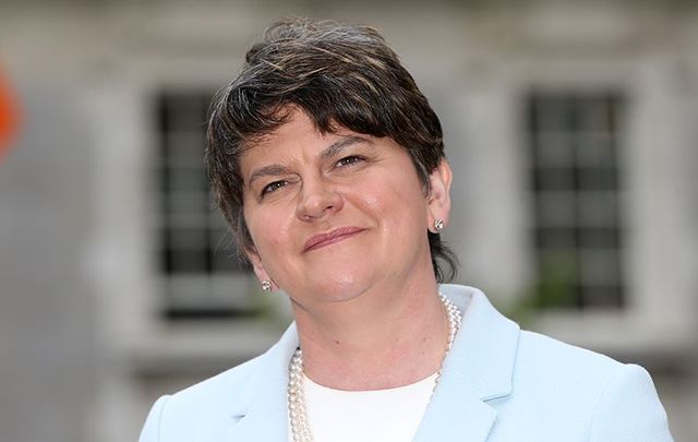 Democratic Unionist Party leader, Arlene Foster.