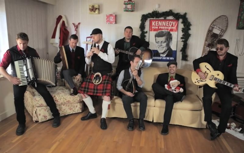 WATCH: Dropkick Murphys celebrate dysfunctional families in original Christmas song