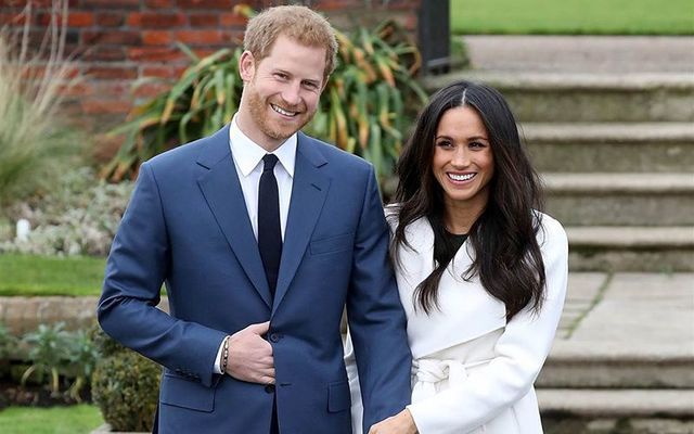 Prince Harry and his fiancee Meghan Markle.