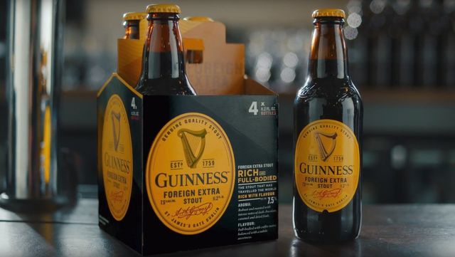 Guinness Foreign Extra Stout.