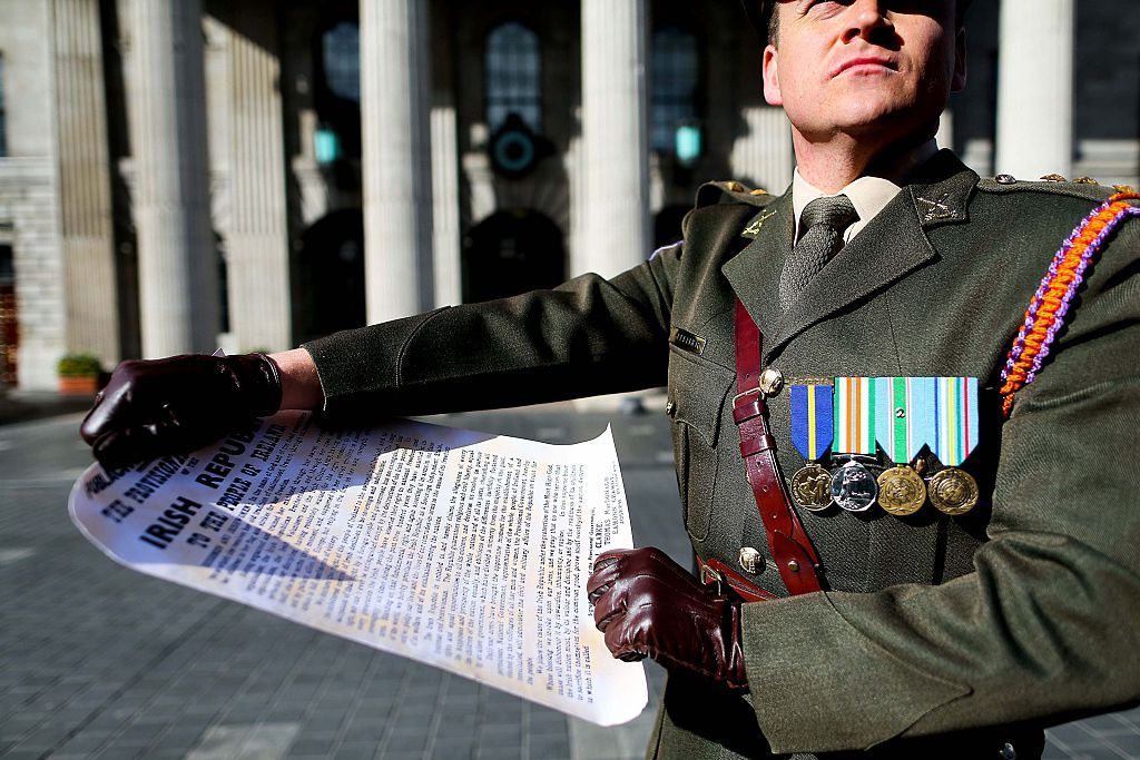 On This Day: Easter Rising rebels approve Proclamation of the Irish Republic draft in 1916