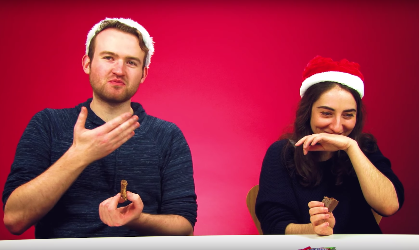 WATCH: Irish people taste test American Christmas candy