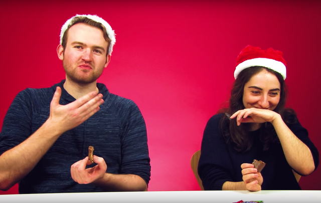 Irish people taste test American Christmas candy\n