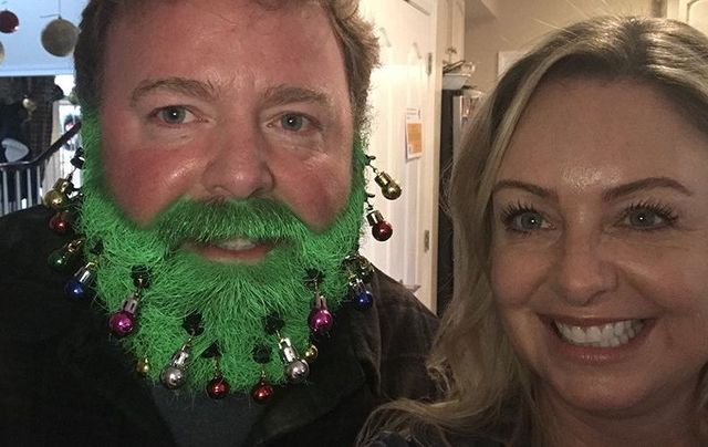  Jack Devlin III and Shighla Devlin Jackson celebrate Christmas Devlin style.