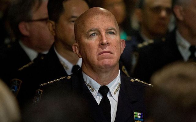 New York Police Commissioner James O\'Neill.