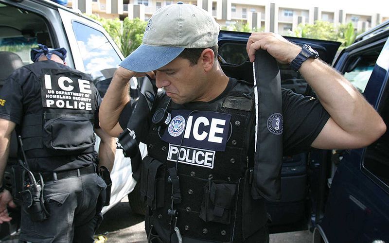 Immigration agents in Boston entered sleeping Irishman's bedroom