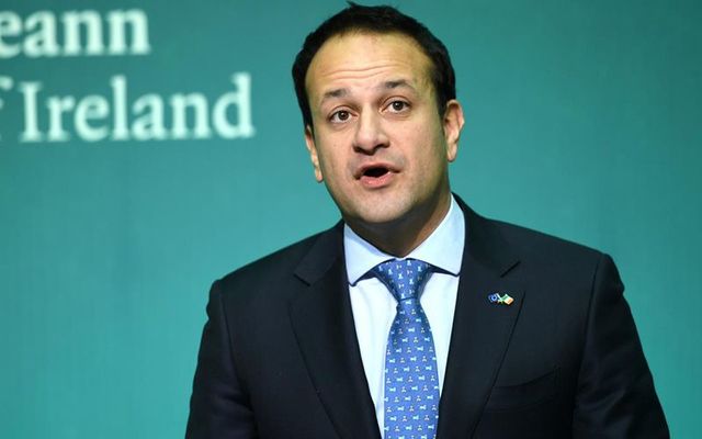 Taoiseach Leo Varadkar in Dublin last Friday announcing the new Brexit deal.