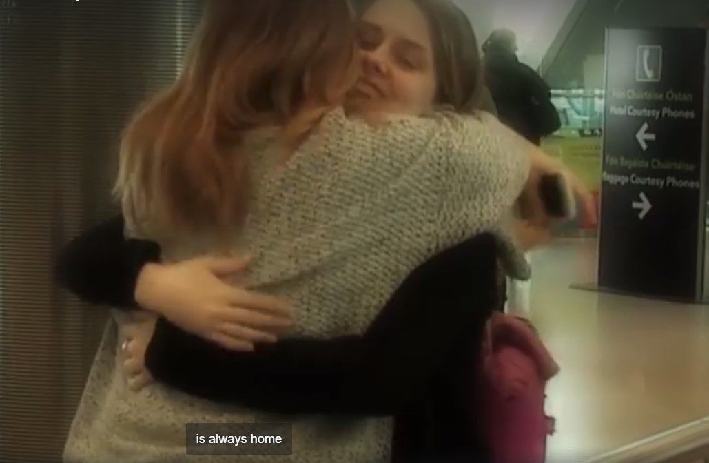 “To the Irish who continue to shape the world... home is always home”