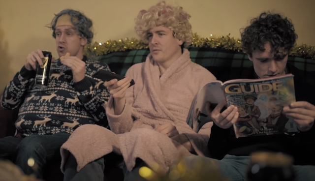 Comedy sketch group Foil Arms and Hog get an Irish Christmas Day down to a tee.