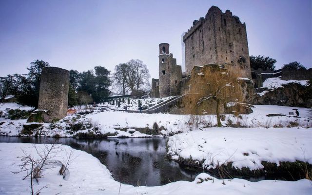 Rock of Cashel in the snow, Co Tipperary