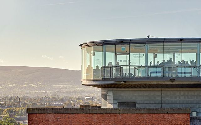 The Gravity Bar, at Guinness Storehouse, with unparalleled views of Dublin city and beyond.