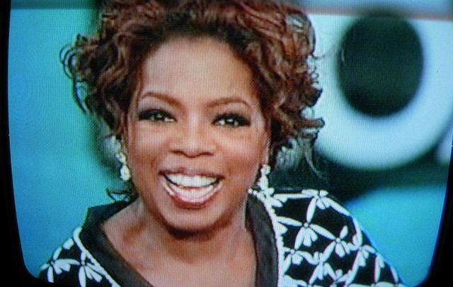 TV host Oprah Winfrey.