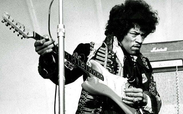 Jimi Hendrix in 1967.
