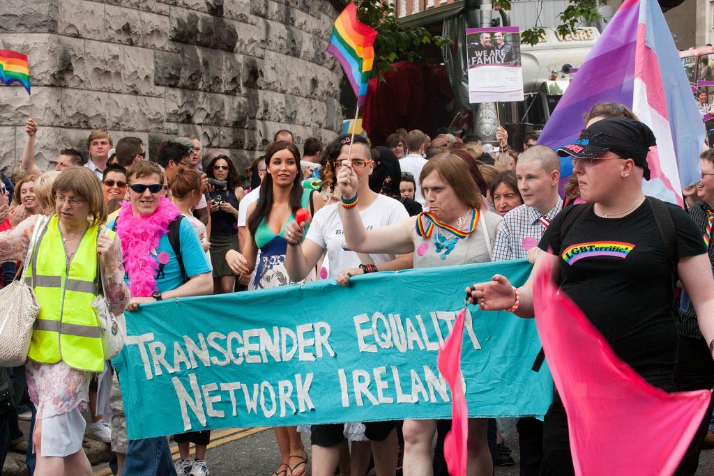 "Stay away from Ireland," British anti-trans feminists told