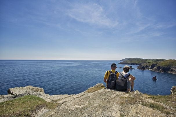 Views across Baltimore in West Cork.