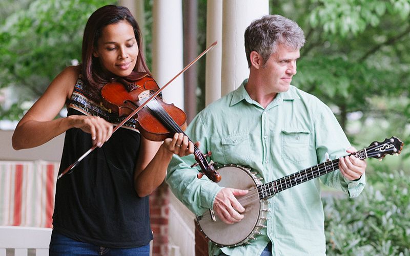 A masterful collaboration: Rhiannon Giddens and Dirk Powell at the Irish Arts Center