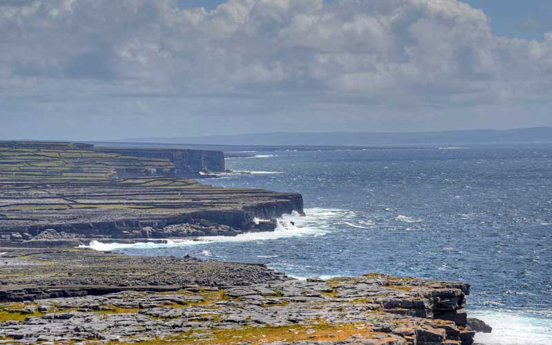 Storm waves move 620-ton bolder on the Aran Islands
