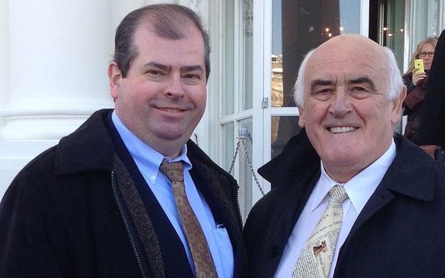 AOH\'s Dan Dennehy and Senator Billy Lawless at the White House.