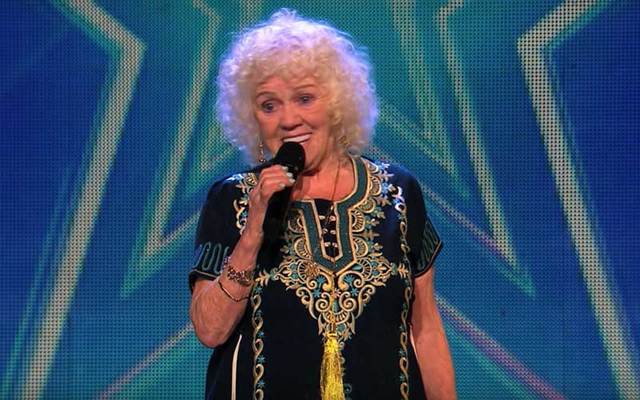81-year-old Evelyn Williams on \'Ireland\'s Got Talent.\'
